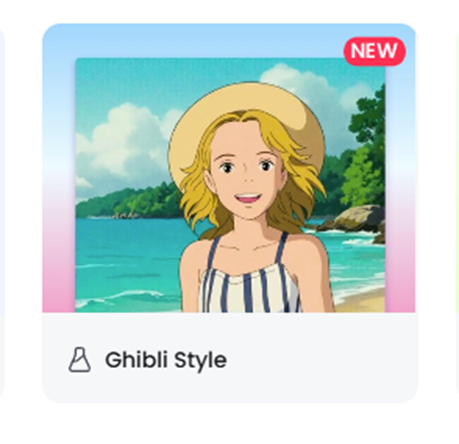 fotor ghibli section image